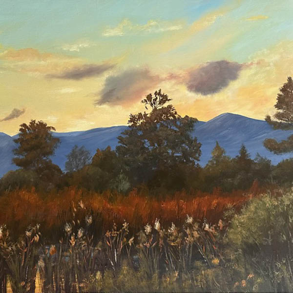 "Evening Light in the Hudson Valley" by Susan Whiteman